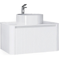 Тумба под раковину Jorno Lumino 80 Lum.01.80/P/W/JR подвесная Белая, купить, цена, заказать, магазин, доставка, скидка, промокод, купить, цена, заказать, магазин, доставка, скидка, промокод