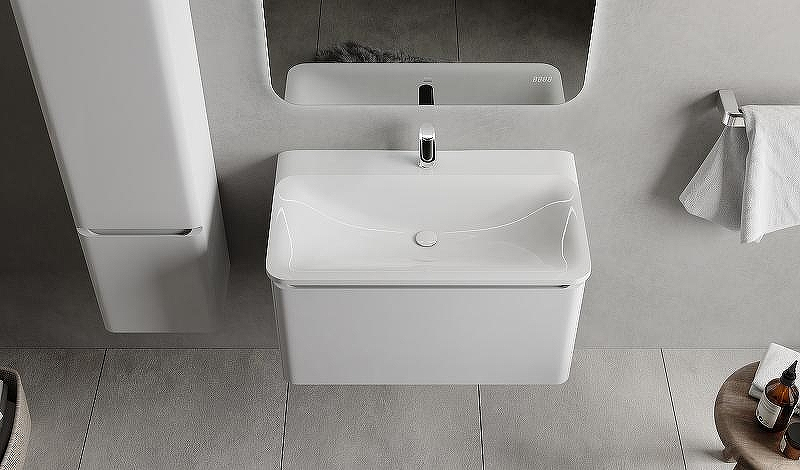 Тумба под раковину Raval Welto 80 Wel.01.80/P/W/RL подвесная Белая, купить, цена, заказать, магазин, доставка, скидка, промокод, купить, цена, заказать, магазин, доставка, скидка, промокод