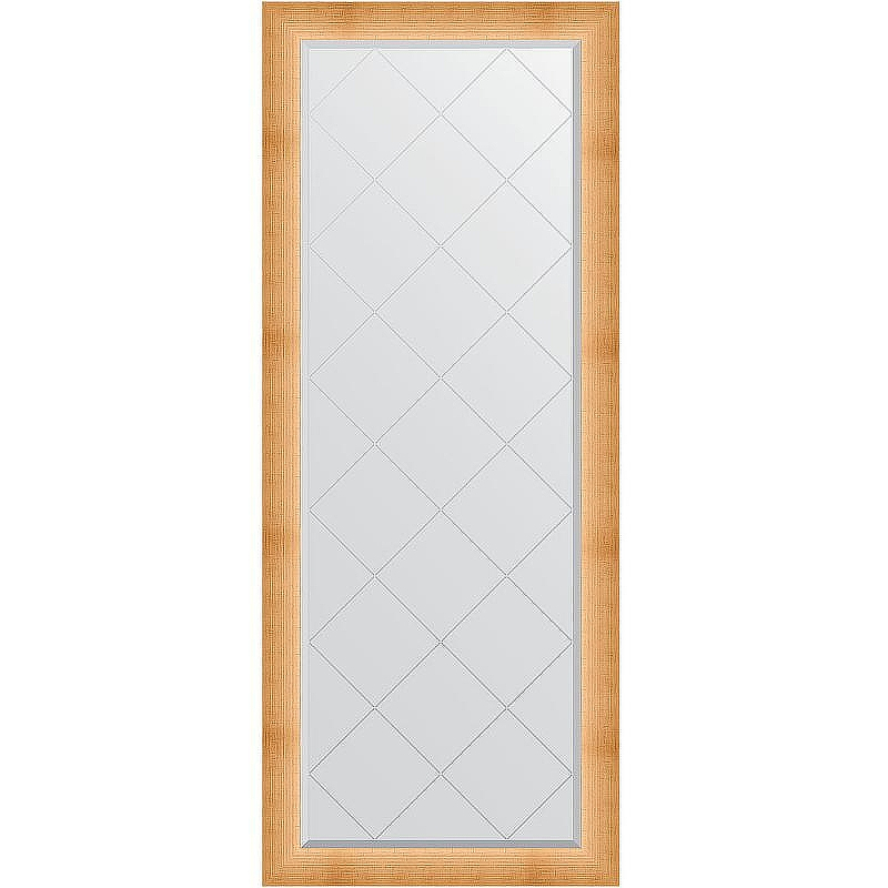 Зеркало Evoform Exclusive-G Floor 201х81 BY 6316 с гравировкой в багетной раме - Травленое золото 87, купить, цена, заказать, магазин, доставка, скидка, промокод, купить, цена, заказать, магазин, доставка, скидка, промокод