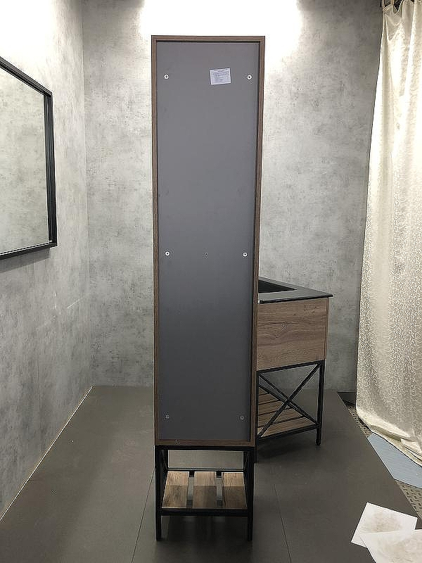 Шкаф пенал Comforty Бредфорд 40 00004148004 Дуб темный, купить, цена, заказать, магазин, доставка, скидка, промокод, купить, цена, заказать, магазин, доставка, скидка, промокод