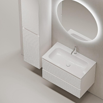 Тумба под раковину Sancos Folk 80 FL80W подвесная Bianco