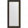 Зеркало Evoform Exclusive 114х54 BY 3927 с фацетом в багетной раме - Черное дерево с золотом 71, купить, цена, заказать, магазин, доставка, скидка, промокод, купить, цена, заказать, магазин, доставка, скидка, промокод