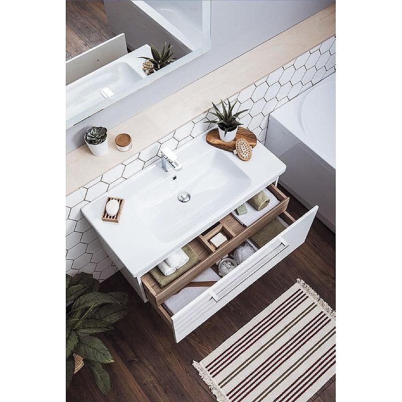 Тумба под раковину Dreja Big Inn 65 77.0202D подвесная Дуб кантри, купить, цена, заказать, магазин, доставка, скидка, промокод, купить, цена, заказать, магазин, доставка, скидка, промокод