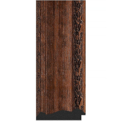 Зеркало Evoform Polygon 82х62 BY 7265 в багетной раме - Состаренная бронза с орнаментом 120