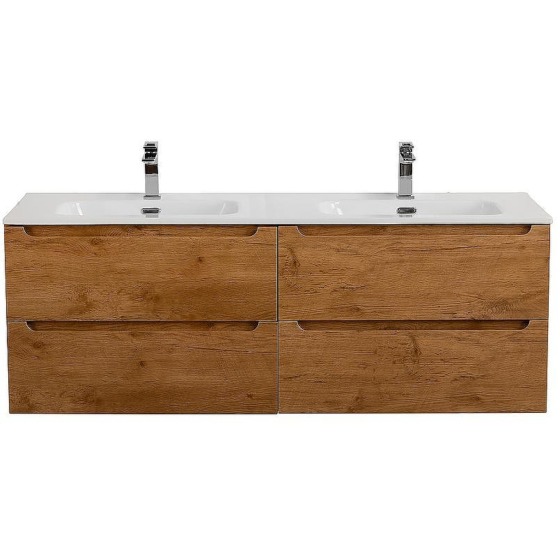 Тумба под раковину BelBagno Etna 140 ETNA-1400-4C-SO-2-RN подвесная Rovere Nature, купить, цена, заказать, магазин, доставка, скидка, промокод, купить, цена, заказать, магазин, доставка, скидка, промокод