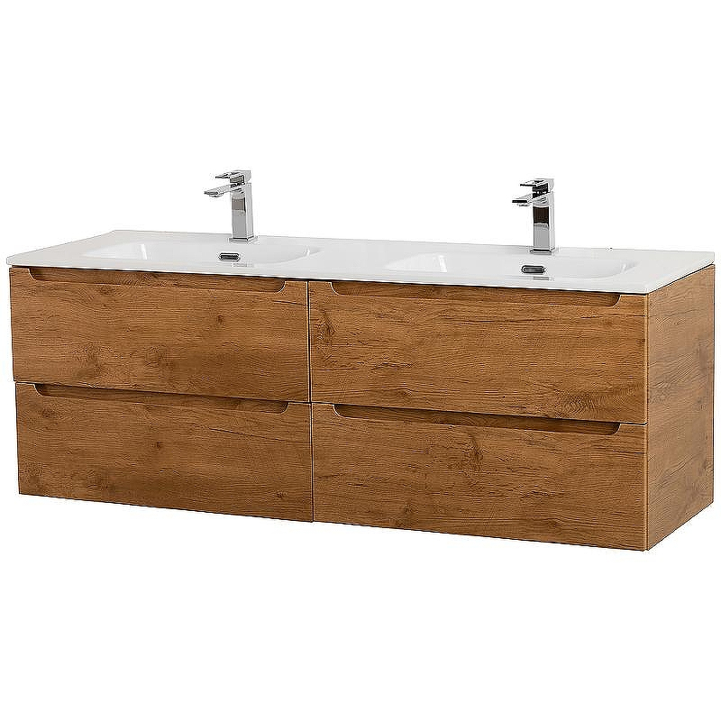 Тумба под раковину BelBagno Etna 140 ETNA-1400-4C-SO-2-RN подвесная Rovere Nature, купить, цена, заказать, магазин, доставка, скидка, промокод, купить, цена, заказать, магазин, доставка, скидка, промокод