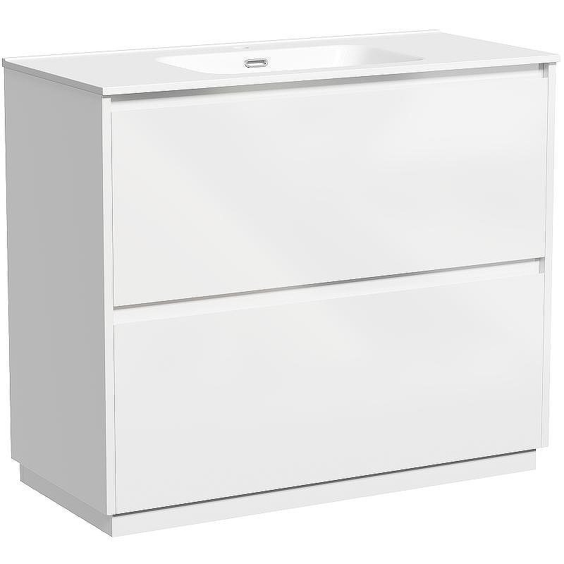 Тумба под раковину Sancos Libra Floor 100 LB100FW Белый глянец, купить, цена, заказать, магазин, доставка, скидка, промокод, купить, цена, заказать, магазин, доставка, скидка, промокод