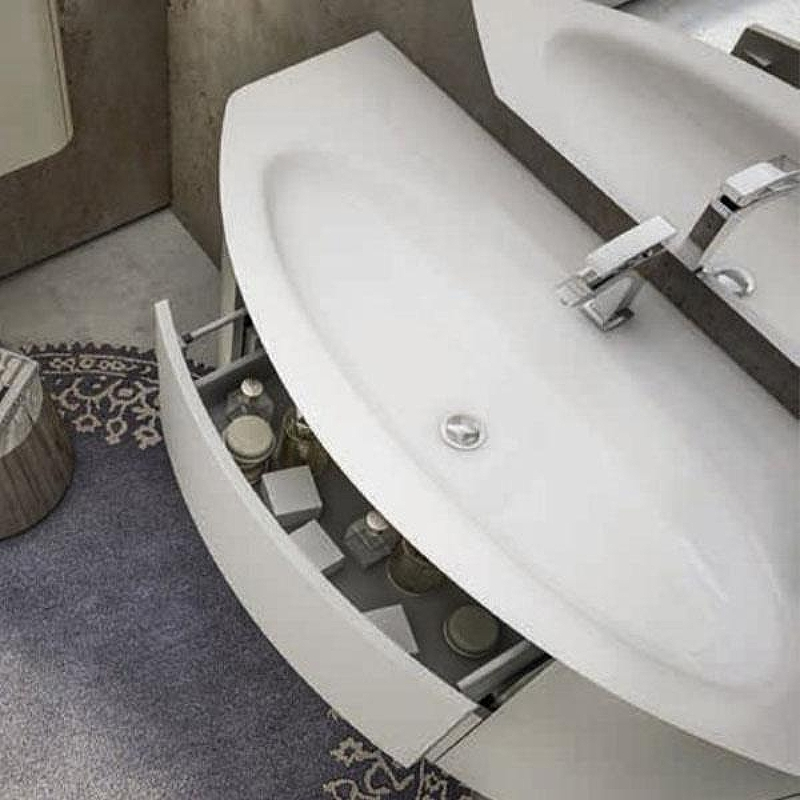 Тумба под раковину Cezares Eden 121 54418 подвесная Frassino Bianco, купить, цена, заказать, магазин, доставка, скидка, промокод, купить, цена, заказать, магазин, доставка, скидка, промокод