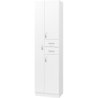 Шкаф пенал Misty 50 Э-05050-011 Белый глянцевый, купить, цена, заказать, магазин, доставка, скидка, промокод, купить, цена, заказать, магазин, доставка, скидка, промокод