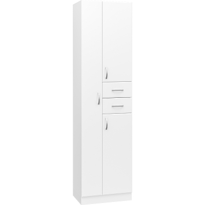 Шкаф пенал Misty 50 Э-05050-011 Белый глянцевый