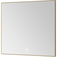 Зеркало Boheme Modern 80x70 543-080-MG с подсветкой Золото матовое с сенсорным выключателем, купить, цена, заказать, магазин, доставка, скидка, промокод, купить, цена, заказать, магазин, доставка, скидка, промокод
