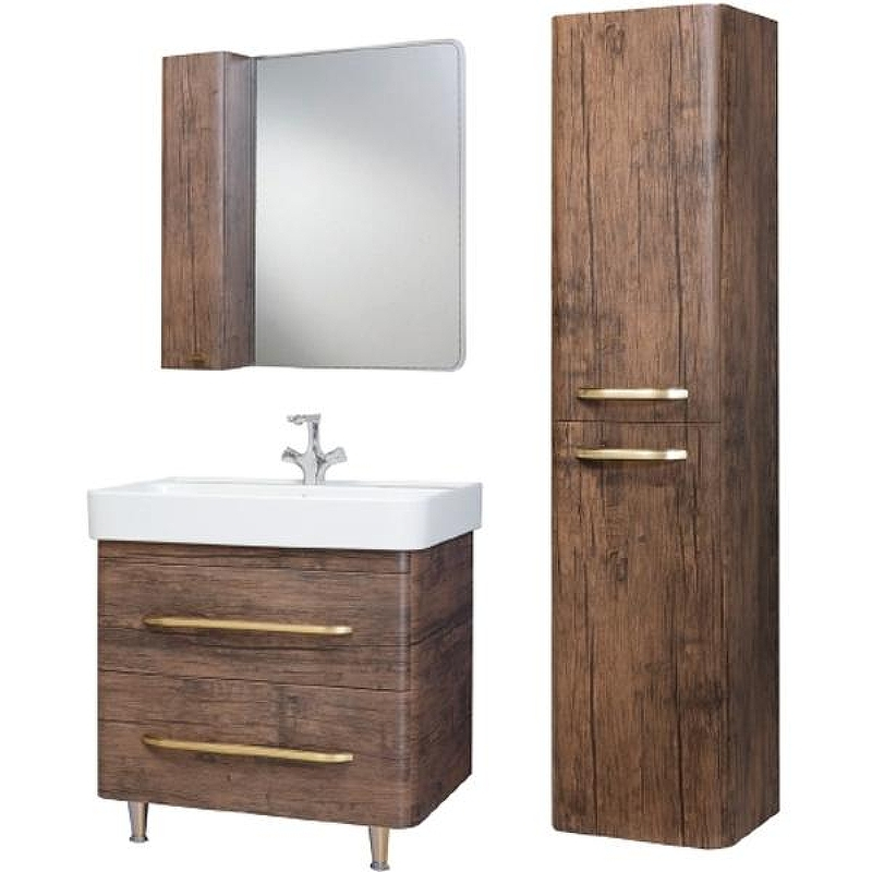 Зеркало со шкафом Bellezza Олимпия 60 L 4619309002439 Орех, купить, цена, заказать, магазин, доставка, скидка, промокод, купить, цена, заказать, магазин, доставка, скидка, промокод