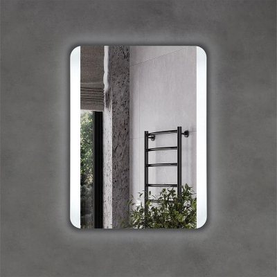 Зеркало Comforty Флокс 60 00-00014246 с подсветкой с бесконтактным выключателем и подогревом