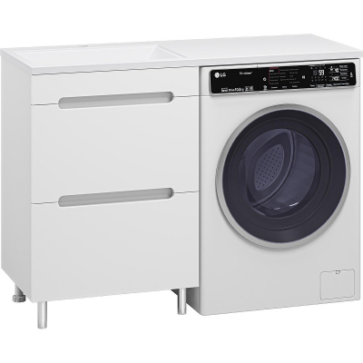 Тумба под раковину Misty Байкал 120 Э-Бай06055-022Я Белая