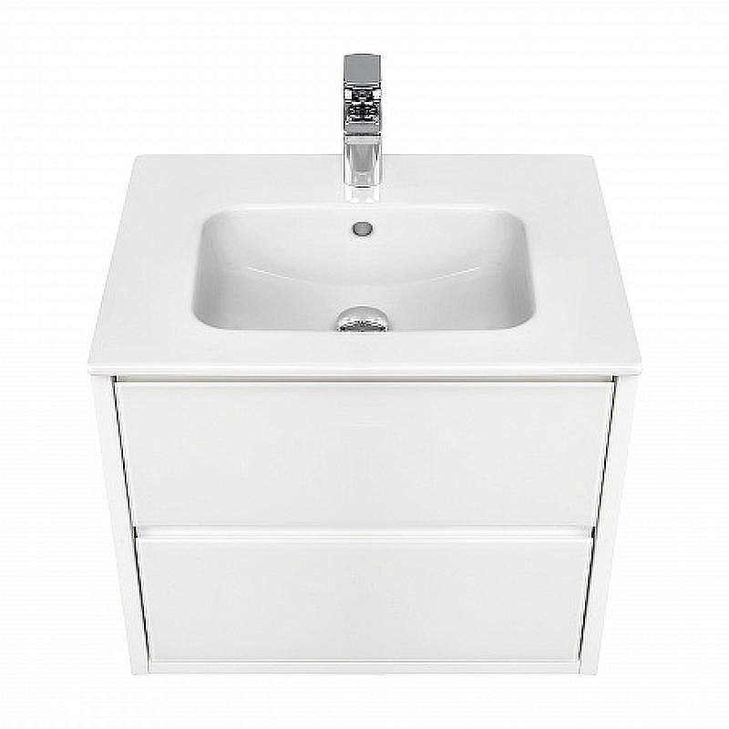 Тумба под раковину Aquaton Римини 60 1A226601RN010 подвесная Белый глянец, купить, цена, заказать, магазин, доставка, скидка, промокод, купить, цена, заказать, магазин, доставка, скидка, промокод