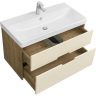 Тумба под раковину Aquaton Оливия 90 1A254401OLVG0 подвесная Бежевый Дуб велл, купить, цена, заказать, магазин, доставка, скидка, промокод, купить, цена, заказать, магазин, доставка, скидка, промокод