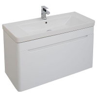 Тумба с раковиной Aquanet София 105 212588 подвесная Белый глянец, купить, цена, заказать, магазин, доставка, скидка, промокод, купить, цена, заказать, магазин, доставка, скидка, промокод