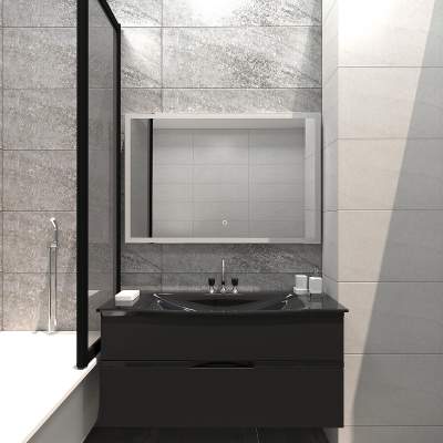 Зеркало Mixline Норма 120 553427 с подсветкой с сенсорным выключателем