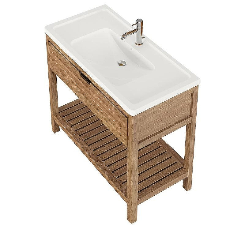 Тумба под раковину Creto Provence Family 100 9-1118WF Wood, купить, цена, заказать, магазин, доставка, скидка, промокод, купить, цена, заказать, магазин, доставка, скидка, промокод