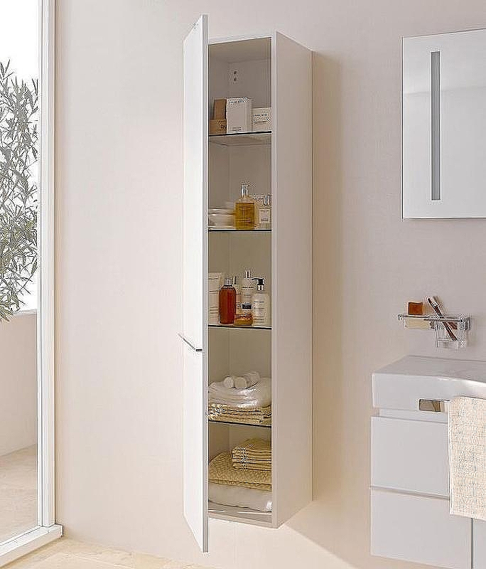 Шкаф пенал Laufen Case 35 L 4.0202.1.075.463.R подвесной Белый матовый, купить, цена, заказать, магазин, доставка, скидка, промокод, купить, цена, заказать, магазин, доставка, скидка, промокод