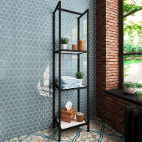 Стеллаж Эстет Comfort Loft 40 ФР-00003670 Белый Черный, купить, цена, заказать, магазин, доставка, скидка, промокод, купить, цена, заказать, магазин, доставка, скидка, промокод