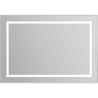 Зеркало BelBagno Kraft 98.5 SPC-KRAFT-985-685-TCH-WARM с подсветкой с подогревом Сатин с сенсорным выключателем, купить, цена, заказать, магазин, доставка, скидка, промокод, купить, цена, заказать, магазин, доставка, скидка, промокод