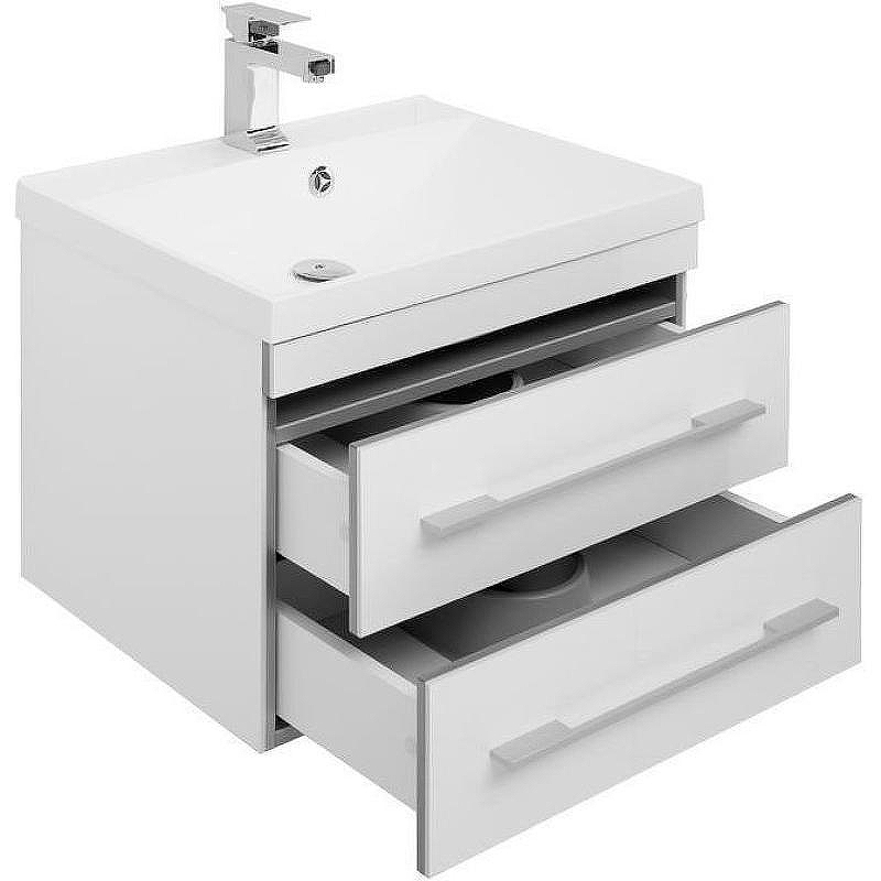 Комплект мебели для ванной Aquanet Верона 58 287651 подвесной Белый, купить, цена, заказать, магазин, доставка, скидка, промокод, купить, цена, заказать, магазин, доставка, скидка, промокод