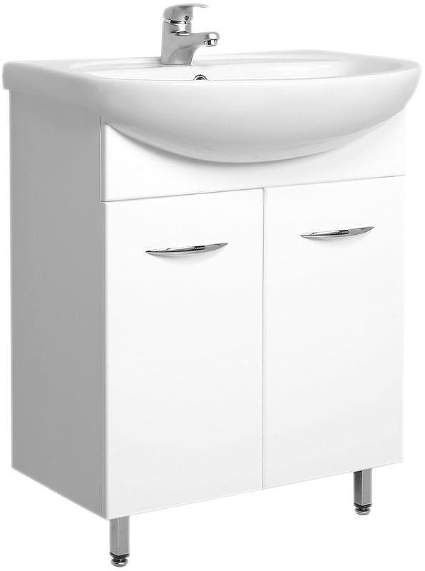 Тумба под раковину Onika Стелла 65 Белая, купить, цена, заказать, магазин, доставка, скидка, промокод, купить, цена, заказать, магазин, доставка, скидка, промокод