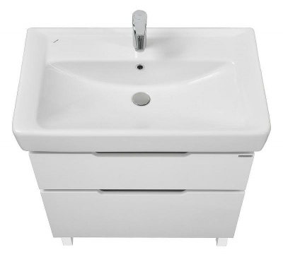 Тумба под раковину Aquaton Дакота 75 1A202901DAAY0 Белая Выбеленное дерево