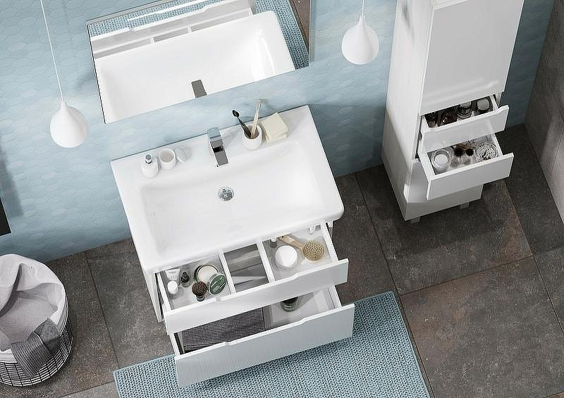 Тумба под раковину Aquaton Дакота 75 1A202901DAAY0 Белая Выбеленное дерево, купить, цена, заказать, магазин, доставка, скидка, промокод, купить, цена, заказать, магазин, доставка, скидка, промокод