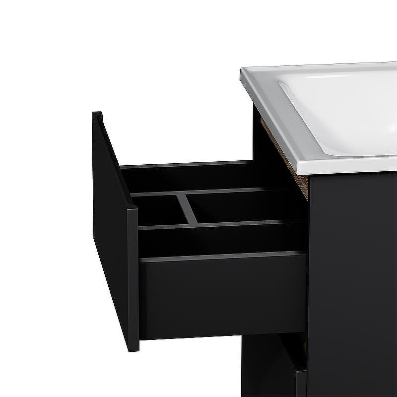 Тумба под раковину AM.PM X-Joy 55 M85AFHX0552BM подвесная Черная матовая, купить, цена, заказать, магазин, доставка, скидка, промокод, купить, цена, заказать, магазин, доставка, скидка, промокод