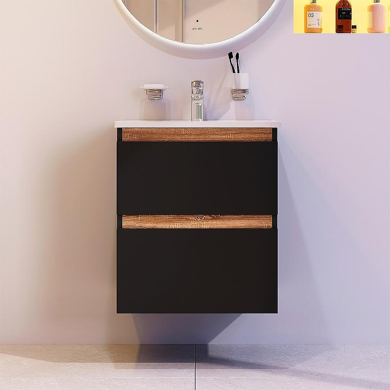 Тумба под раковину AM.PM X-Joy 55 M85AFHX0552BM подвесная Черная матовая, купить, цена, заказать, магазин, доставка, скидка, промокод, купить, цена, заказать, магазин, доставка, скидка, промокод