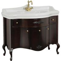 Тумба под раковину Migliore Impero 110 25957 Орех, купить, цена, заказать, магазин, доставка, скидка, промокод, купить, цена, заказать, магазин, доставка, скидка, промокод