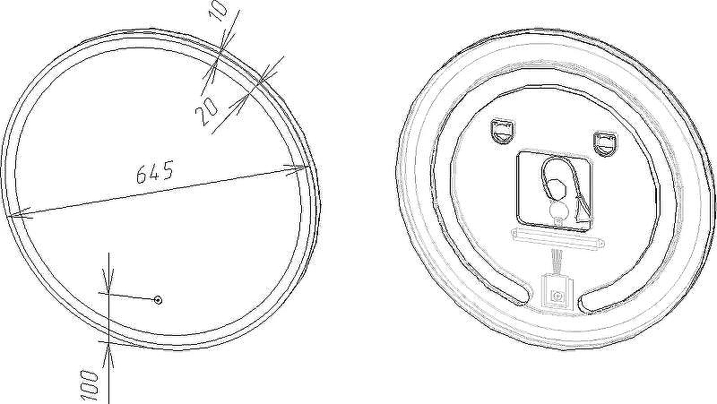 Зеркало DIWO Ростов 65 ЗЛП114 с подсветкой с сенсорным выключателем, купить, цена, заказать, магазин, доставка, скидка, промокод, купить, цена, заказать, магазин, доставка, скидка, промокод