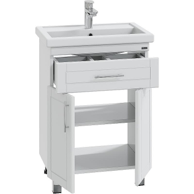 Тумба под раковину СанТа Дублин 60 223003 Белая