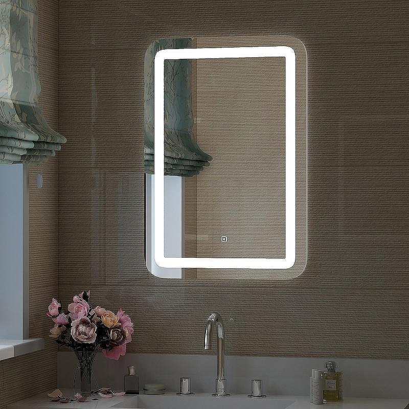 Зеркало Континент Lucia 700x800 ЗЛП285 с подсветкой с сенсорным выключателем, купить, цена, заказать, магазин, доставка, скидка, промокод, купить, цена, заказать, магазин, доставка, скидка, промокод