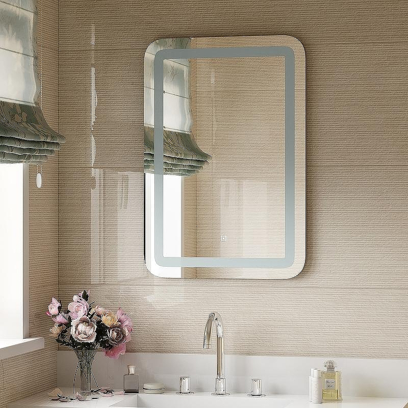 Зеркало Континент Lucia 700x800 ЗЛП285 с подсветкой с сенсорным выключателем, купить, цена, заказать, магазин, доставка, скидка, промокод, купить, цена, заказать, магазин, доставка, скидка, промокод