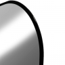 Зеркало Reflexion Black View 1000х700 RF4004BV с подсветкой Черное с бесконтактным выключателем, диммером и часами, купить, цена, заказать, магазин, доставка, скидка, промокод, купить, цена, заказать, магазин, доставка, скидка, промокод