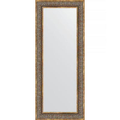 Зеркало Evoform Definite 153х63 BY 3127 в багетной раме - Вензель бронзовый 101