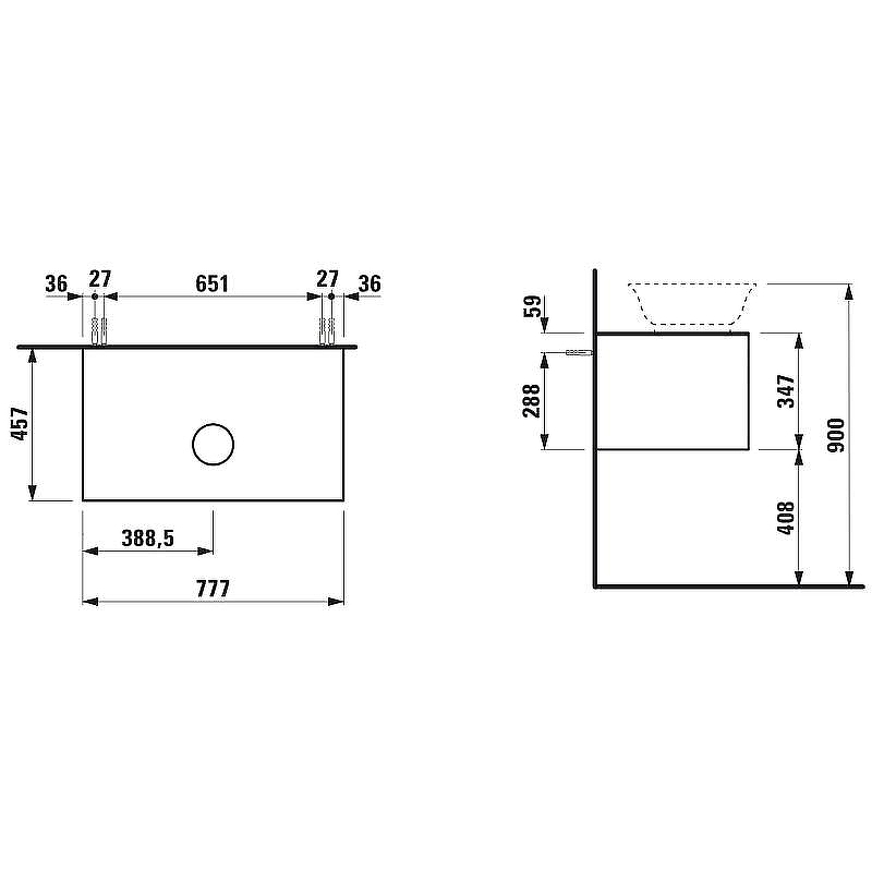 Тумба под раковину Laufen New Classic 78 4.0601.1.085.628.1 подвесная Черный дуб, купить, цена, заказать, магазин, доставка, скидка, промокод, купить, цена, заказать, магазин, доставка, скидка, промокод