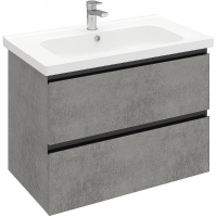 Тумба под раковину Laparet Electra 80 LE-WCAB-80-123 подвесная Хромикс серебро, купить, цена, заказать, магазин, доставка, скидка, промокод, купить, цена, заказать, магазин, доставка, скидка, промокод