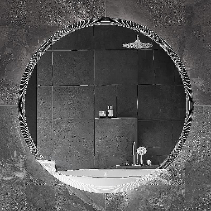 Зеркало Cezares Eco 100 CZR-SPC-ECO-1000-LED-TCH с подсветкой с лазерной гравировкой и сенсорным выключателем, купить, цена, заказать, магазин, доставка, скидка, промокод, купить, цена, заказать, магазин, доставка, скидка, промокод