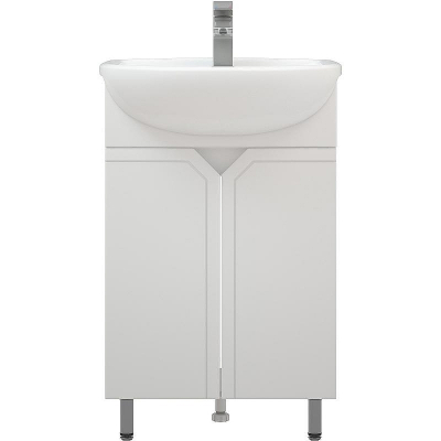 Тумба под раковину Corozo Сириус 55 SD-00001437 Белая