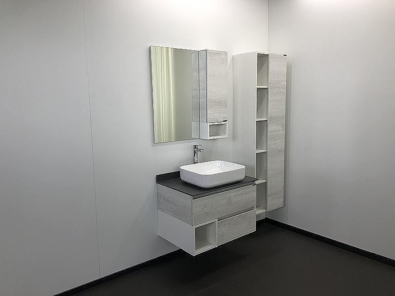 Зеркало со шкафом Comforty Прага 75 00004144199 Дуб белый, купить, цена, заказать, магазин, доставка, скидка, промокод, купить, цена, заказать, магазин, доставка, скидка, промокод