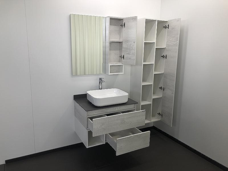 Зеркало со шкафом Comforty Прага 75 00004144199 Дуб белый, купить, цена, заказать, магазин, доставка, скидка, промокод, купить, цена, заказать, магазин, доставка, скидка, промокод