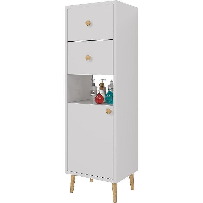 Шкаф пенал Dreja Luno 35 R 99.2005 Белый глянец, купить, цена, заказать, магазин, доставка, скидка, промокод, купить, цена, заказать, магазин, доставка, скидка, промокод