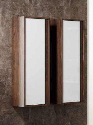 Шкаф пенал Clarberg Evolution EV0504CD подвесной Крафт темный