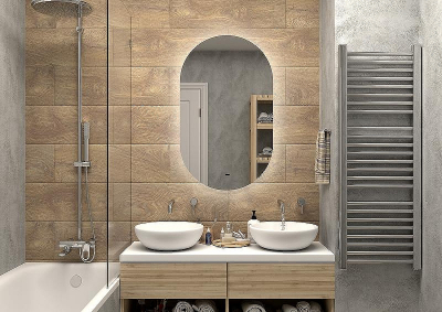 Зеркало Bellezza Эдда 60 4610260020012 с подсветкой с инфракрасным выключателем