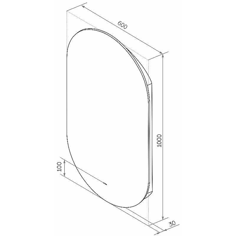 Зеркало Bellezza Эдда 60 4610260020012 с подсветкой с инфракрасным выключателем, купить, цена, заказать, магазин, доставка, скидка, промокод, купить, цена, заказать, магазин, доставка, скидка, промокод