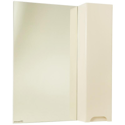 Зеркало со шкафом Bellezza Андрэа 80 4619013001070 R Бежевое